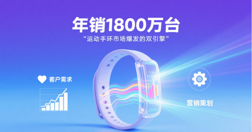 运动手环：年销1800万台的巨型国内市场是如何催生的？